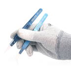 Pinza con Punta de Ceramica Relife - RT-15E Curva Azul