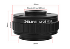 Lente para Microscopio M28 Relife - 0.5x Ctv
