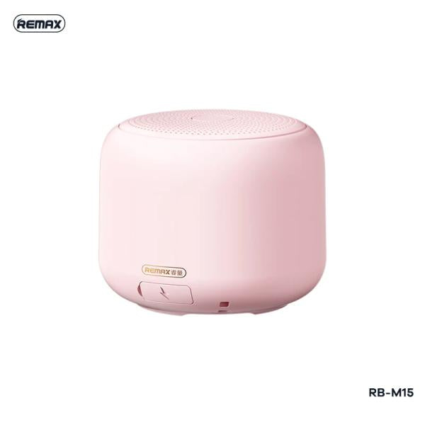 Parlante Bluetooth RB-M15 Serie Zens Remax - Rosado