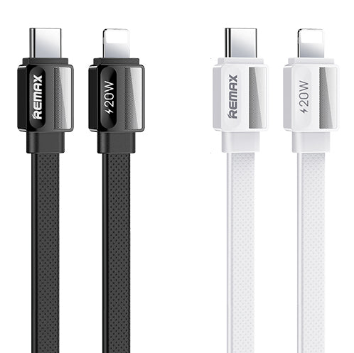 Cable USB Tipo C a Lightning Serie Platinum PRO RC-C050C-L - Blanco