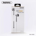 AUDIFONOS MANOS LIBRES RM-305M - DORADO