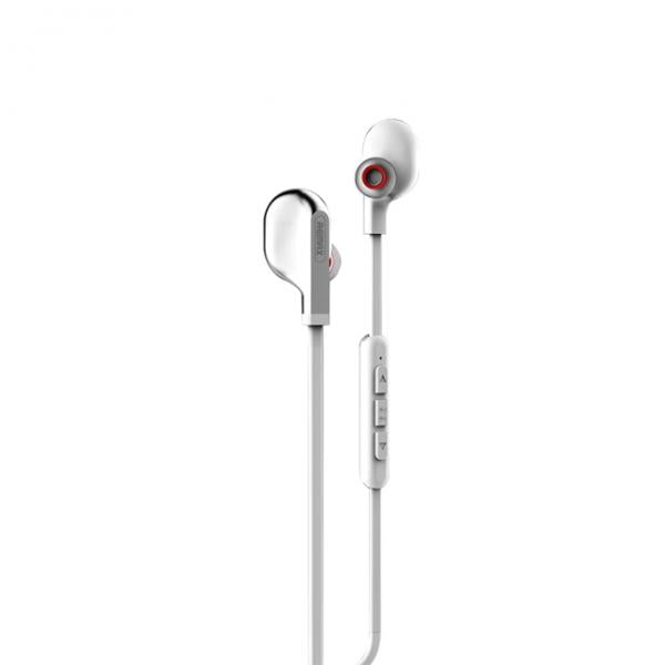 AUDIFONOS MANOS LIBRES BLUETOOTH RB-S18 REMAX - PLATEADO