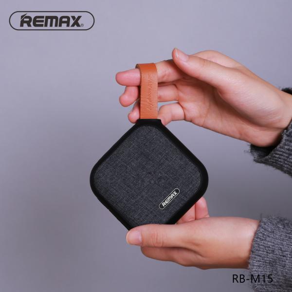 PARLANTE BLUETOOTH RB-M15 REMAX - NEGRO