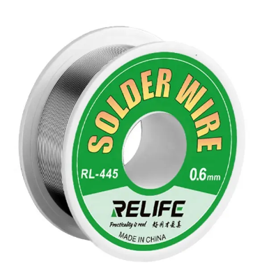 Soldadura RL-445 Relife - 0.6mm 25G