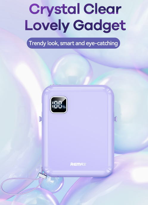 Bateria de Emergencia RPP-579 10.000mah Serie Icyal Remax - Blanca