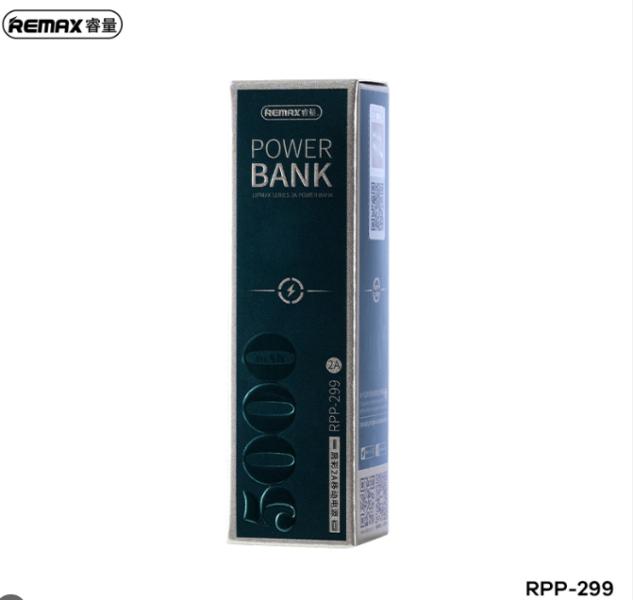 Bateria de Emergencia RPP-299 5.000mah Serie Lipmax Remax - Roja