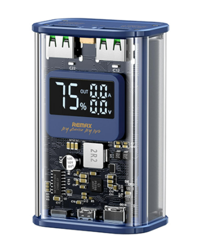 Bateria de Emergencia RPP-570 10.000mah Serie Cybo Remax - Azul