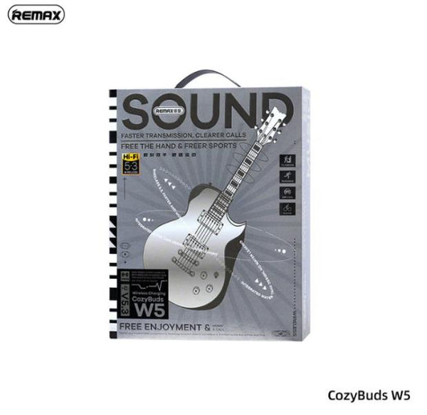 Audifonos Manos Libres Bluetooth W5 Serie Geek Remax - Blanco