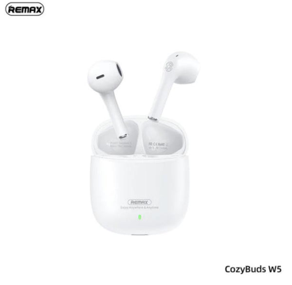 Audifonos Manos Libres Bluetooth W5 Serie Geek Remax - Blanco