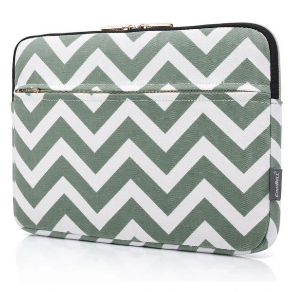 Bolso Multifuncional LB-2012 Ondas Coolbell - 17.3" Verde Claro
