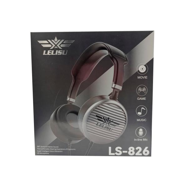 Audifonos Manos Libres LS-826 Lelisu - Gris