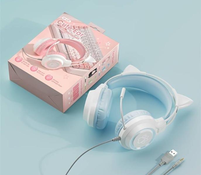 Audifonos Manos Libres SYG35 Gjby - Celeste
