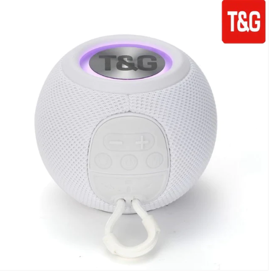 Parlante Bluetooth TG-337 T&g - Blanca