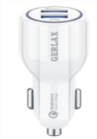 Cargador Cubo Carro C1 Gerlax - Ligthning