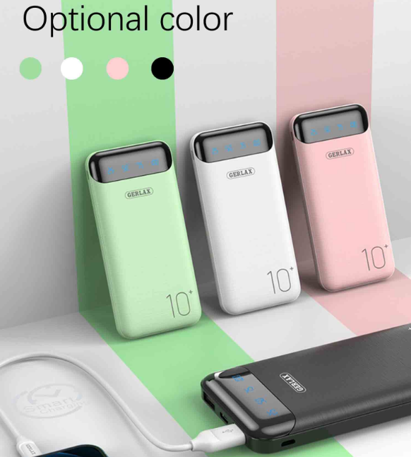 Bateria de Emergencia P4O 10.000mah Gerlax - Verde