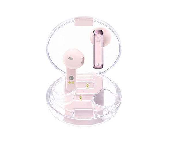 Audifonos Manos Libres Bluetooth C2 Serie Clear Remax - Rosado
