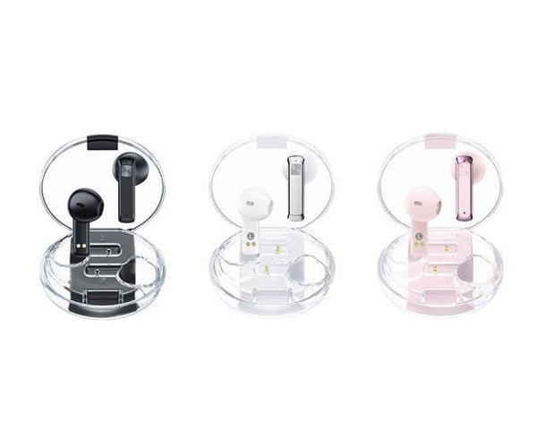 Audifonos Manos Libres Bluetooth C2 Serie Clear Remax - Rosado