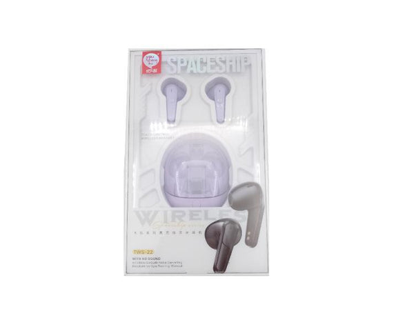 Audifonos Manos Libres Bluetooth TWS-22 Youshengku - Morado