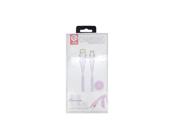 Cable USB Tipo C K-30 Youshengku - Morado