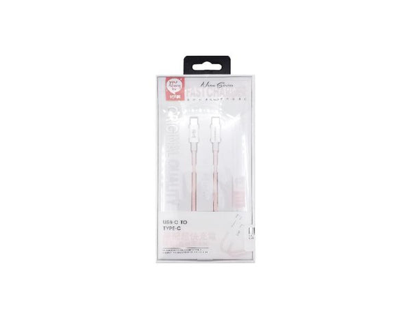 Cable USB Tipo C-c K-24 Youshengku - Rosado