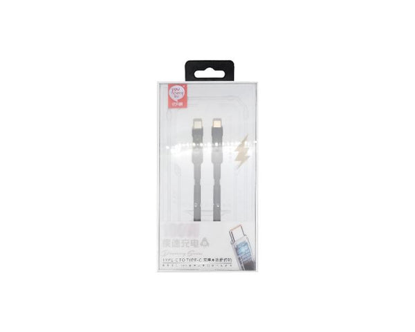 Cable USB Tipo C-c K-26 Youshengku - Negro
