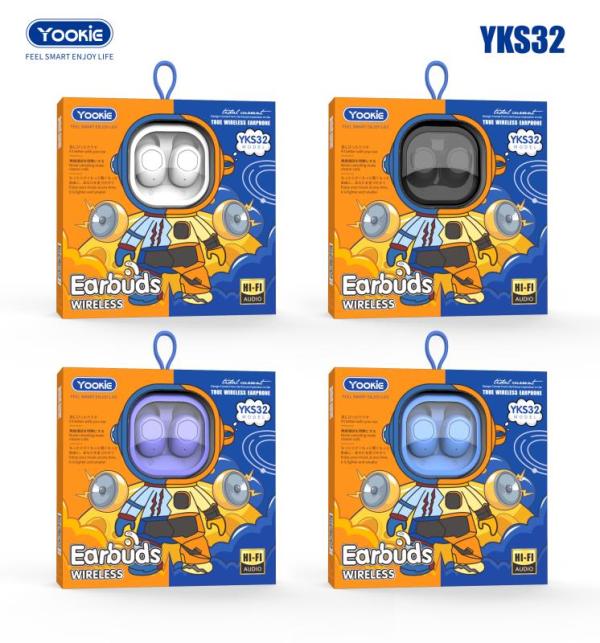 Audifono Manos Libres Bluetooth YKS32 Yookie - Azul