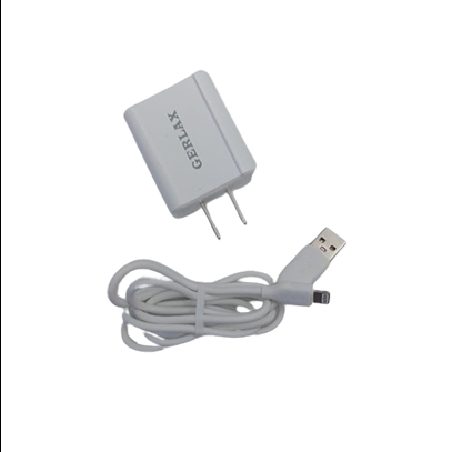 Cargador Gerlax GA-01MF Lightning Blanco