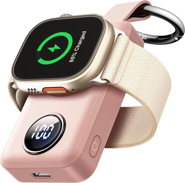 Cargador Reloj Inalambrico WQW01 Joyroom - Rosado