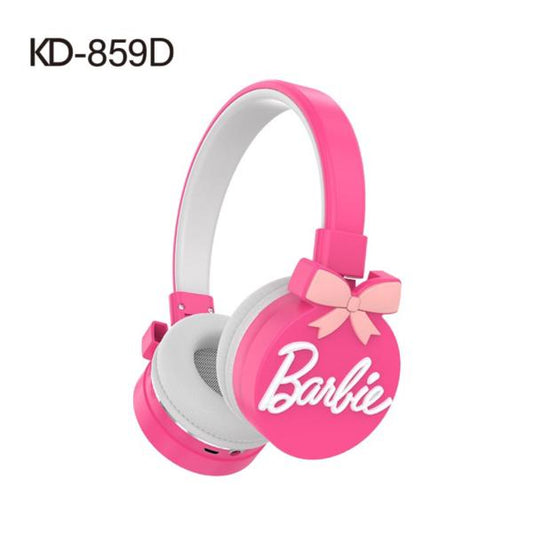 AUDIFONO BLUETOOTH DIESEÑO BARBIE KD-859D FUCSIA