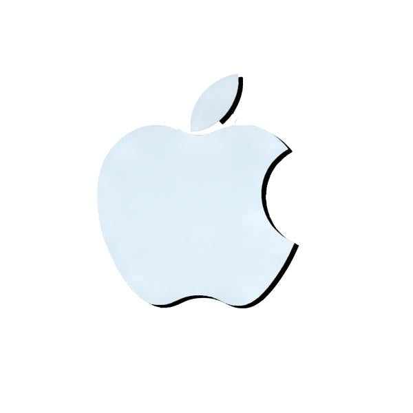 Apple rótulo luminoso logo 25x21