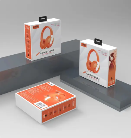 Audifonos Manos Libres L850 Gjby Negro - Naranja