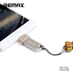 CABLE ADAPTADOR RA-OTG OTG A MICRO B REMAX - DORADO