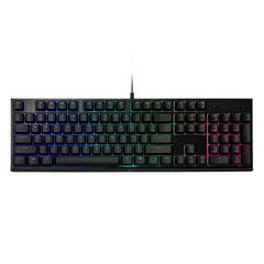TECLADO GAMING  RGB COOLER MASTER MEM-CHANICAL ALÁMBRICO USB INGLÉS MK-110 MK-110-KKMF1-US