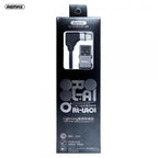 CABLE USB LIGHTNING RL-LA01 2 USB 15CM REMAX - BLANCO