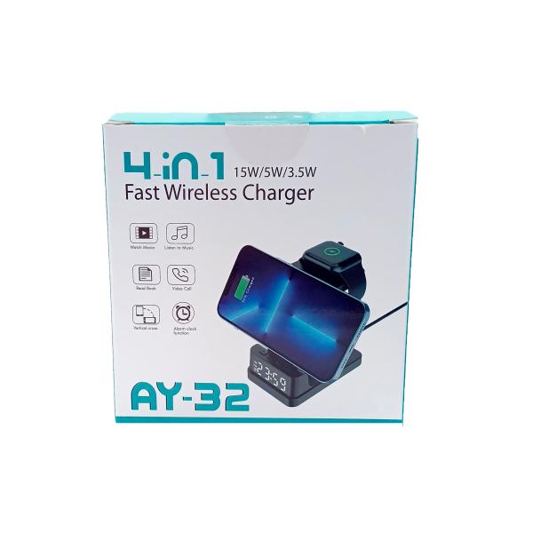 Cargador Inalambrico AY-32 - Blanco