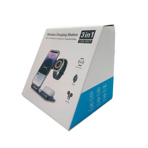 Cargador Inalambrico Y9 - Morado