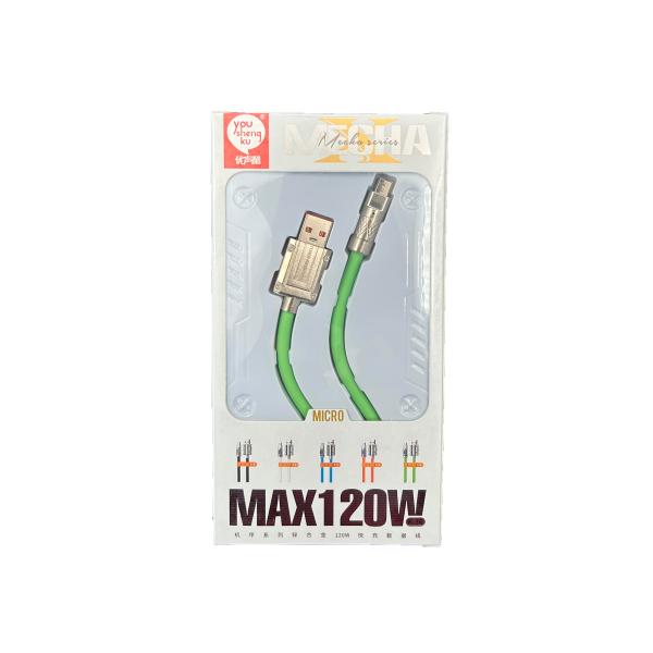 Cable USB Micro B K-36 Youshengku - Verde Imagen principal del producto