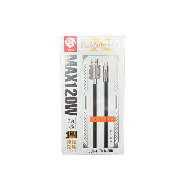 Cable USB Micro B K-36 Youshengku - Verde