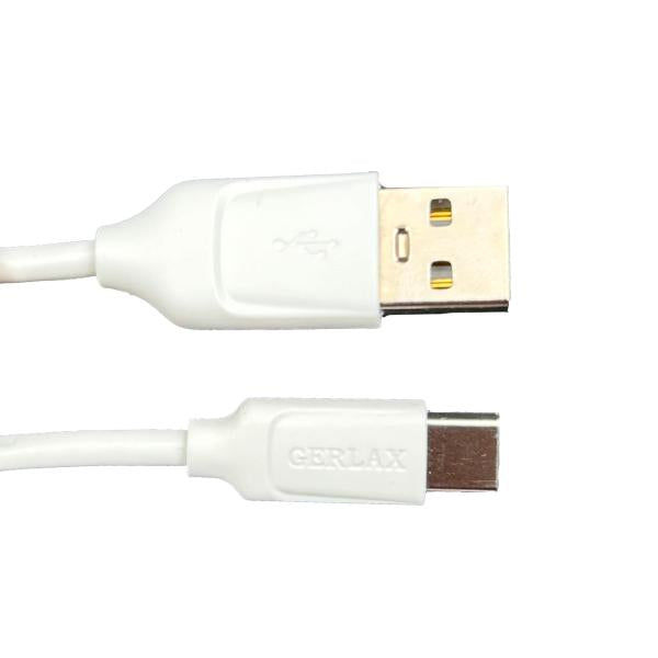 Cargador Casa GA-08M Gerlax - Blanco Tipo C