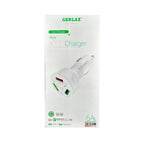 Cargador Cubo Carro GC-06 Gerlax - Blanco Ligthing