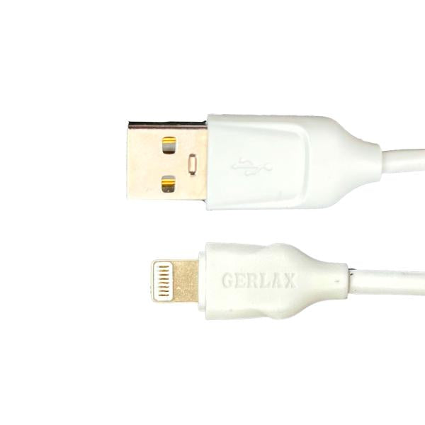 Cargador Cubo Carro GC-06 Gerlax - Blanco Ligthing