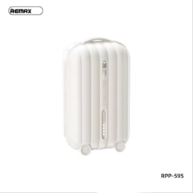 Bateria de Emergencia RPP-595 10.000mah Serie Bagcase Remax - Blanca
