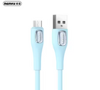 Cable USB Micro B RC-C096 Serie Moka Remax - Azul