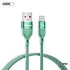 Cable USB Tipo C RC-C136 Serie Alyoncai Remax - Verde