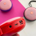 Parlante Bluetooth TG-607 T&g - Roja