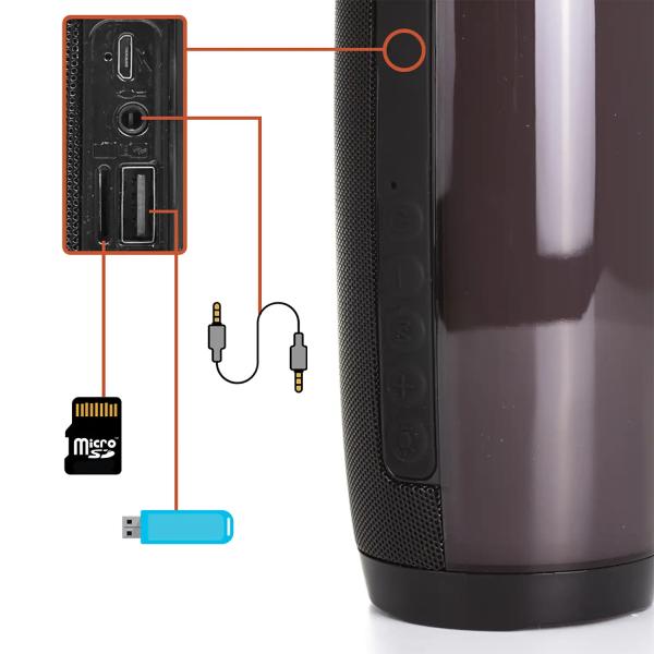 Parlante Bluetooth TG-157 T&g - Azul