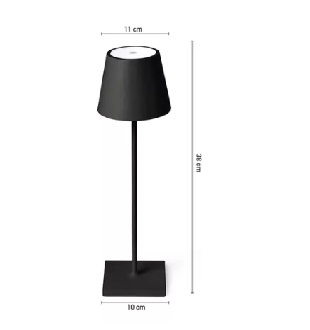 Lampara YZ-16 - Negra
