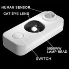 Lampara Portatil con Sensor de Movimiento YZ-08 Blanco - Luz Blanca