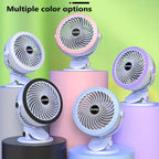 Ventilador FZM-03 - Blanco Morado
