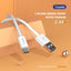 Yookie cable USB tipo c 1 m blanco CB1